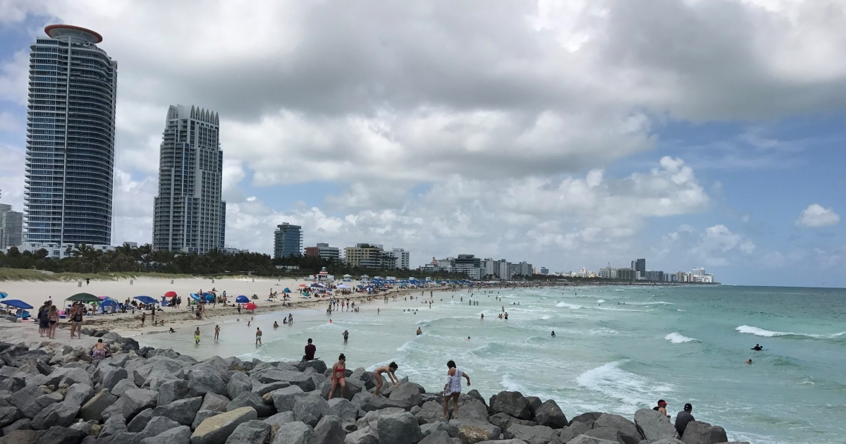 Playa de Miami (imagen referencial) © CiberCuba