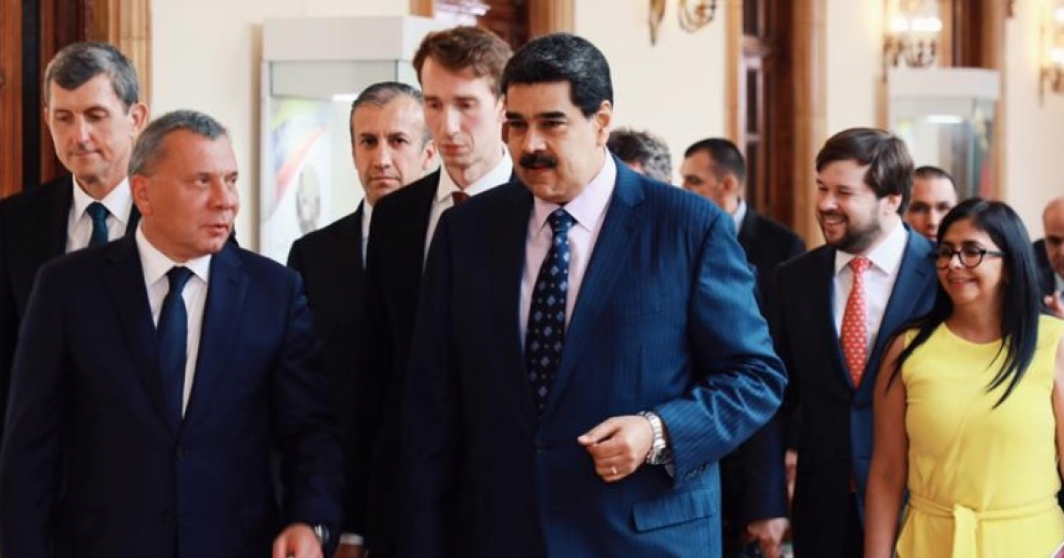 Yuri Borisov y Nicolás Maduro © Twitter / Nicolás Maduro