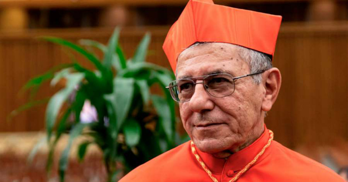 El nuevo cardenal cubano Juan de la Caridad García Rodríguez © ACI Prensa