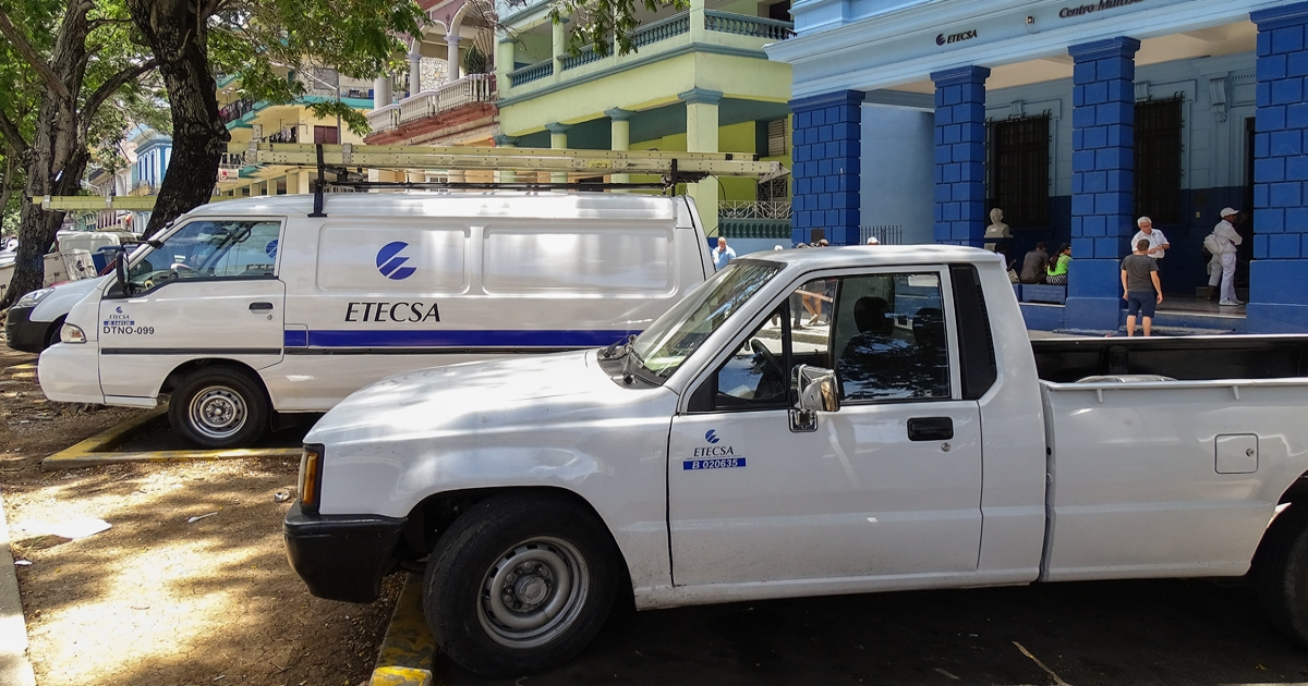 Automóviles de ETECSA en La Habana, imagen de referencia. © CiberCuba
