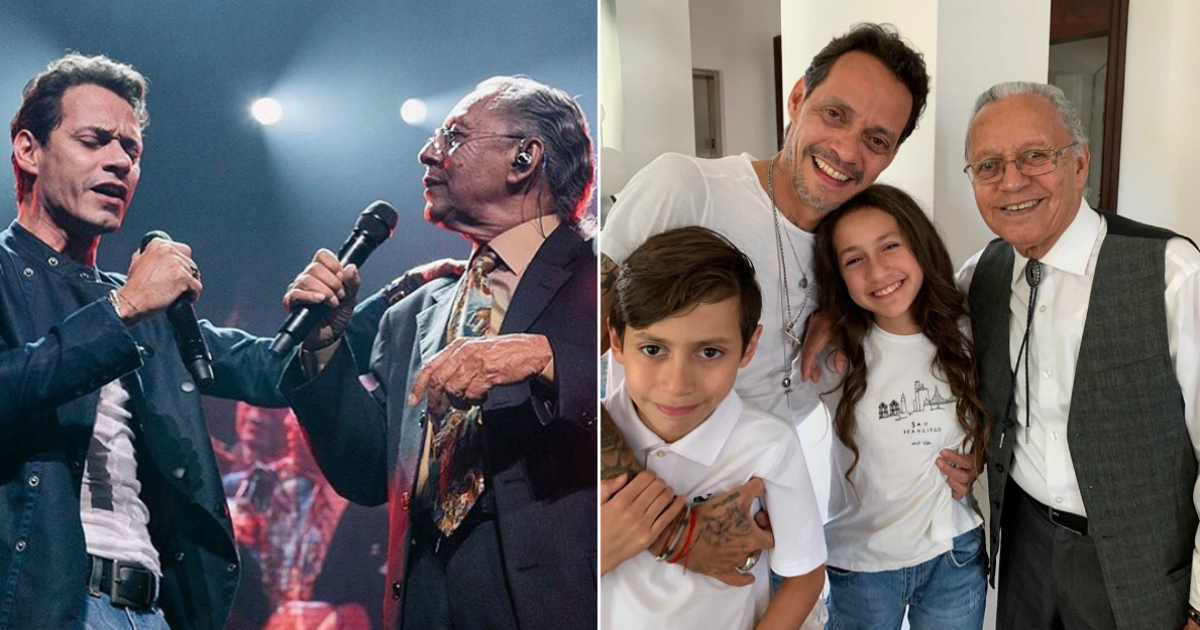 La dulce felicitación de Marc Anthony a su padre por su cumpleaños © Instagram / Don Felipe Muñiz / Marc Anthony