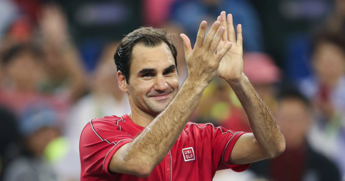 Roger Federer © Twitter/ Olympic Channel