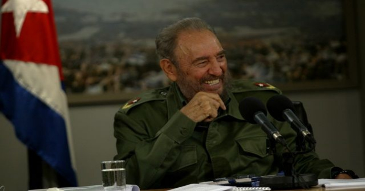 Fidel Castro, en una imagen de archivo. © Twitter / Miguel Díaz-Canel