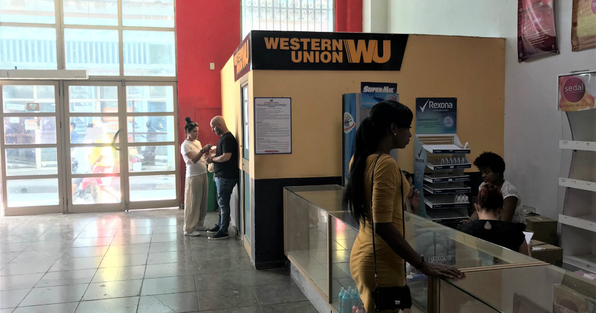 Oficina de Western Union en La Habana © CiberCuba