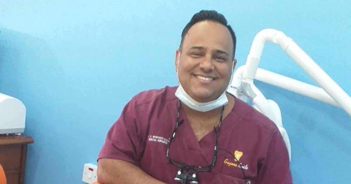Dentista cubano residente en Guyana © Cortesía del entrevistado