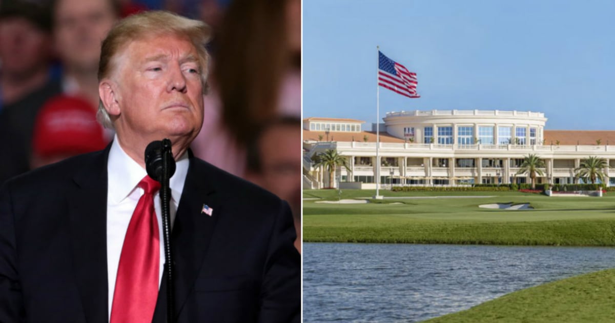 Donald Trump (i) y Club de Golf de Trump en Doral (d) © Flickr/Gage Skidmore - Trumphotels.com