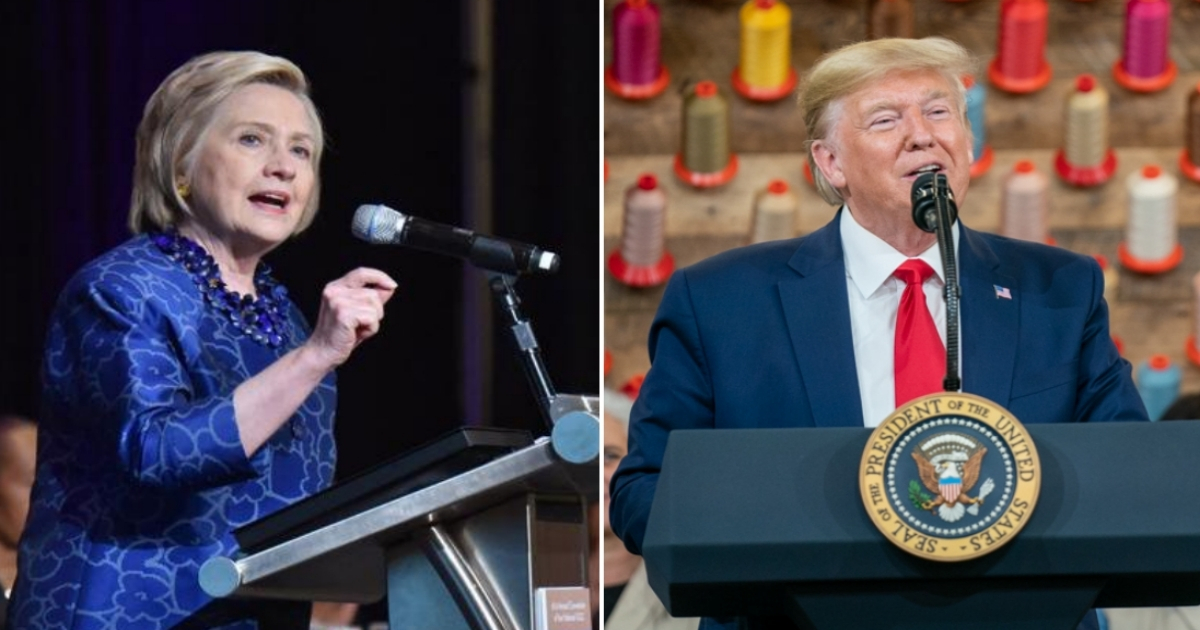 HIllary Clinton y Donald Trump. © Collage con Twitter / Hillary Clinton y Flickr / The White House / Shealah Craighead