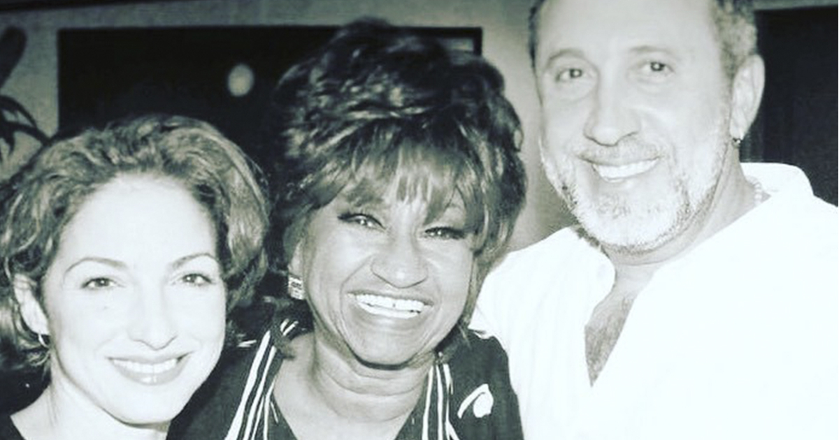 Gloria Estefan, Celia Cruz y Emilio Estefan © Instagram / Emilio Estefan