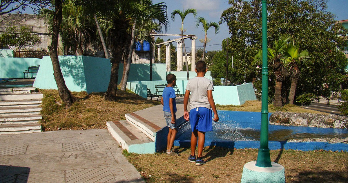 Niños en el parque de 23 y Paseo (imagen de referencia) © CiberCuba