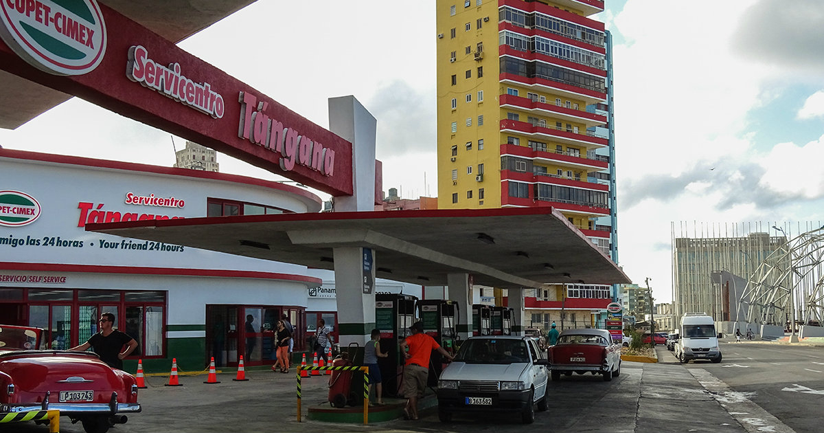 Gasolinera en La Habana, Cuba © CiberCuba