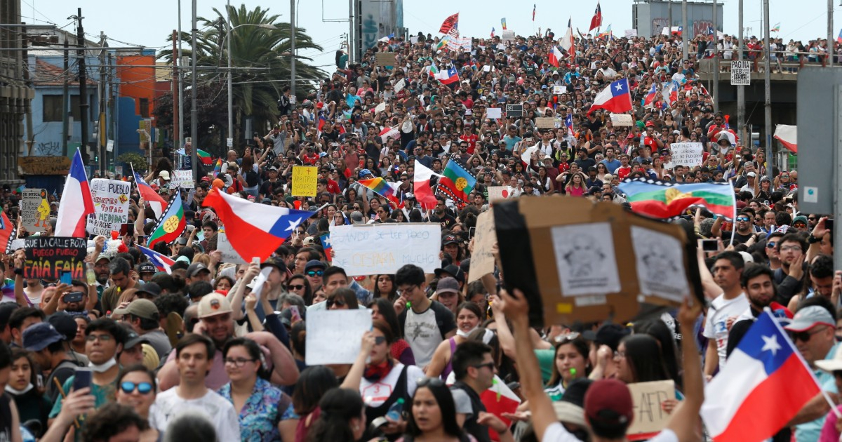 Protestas en Valparaíso, Chile © REUTERS/ Rodrigo Garrido