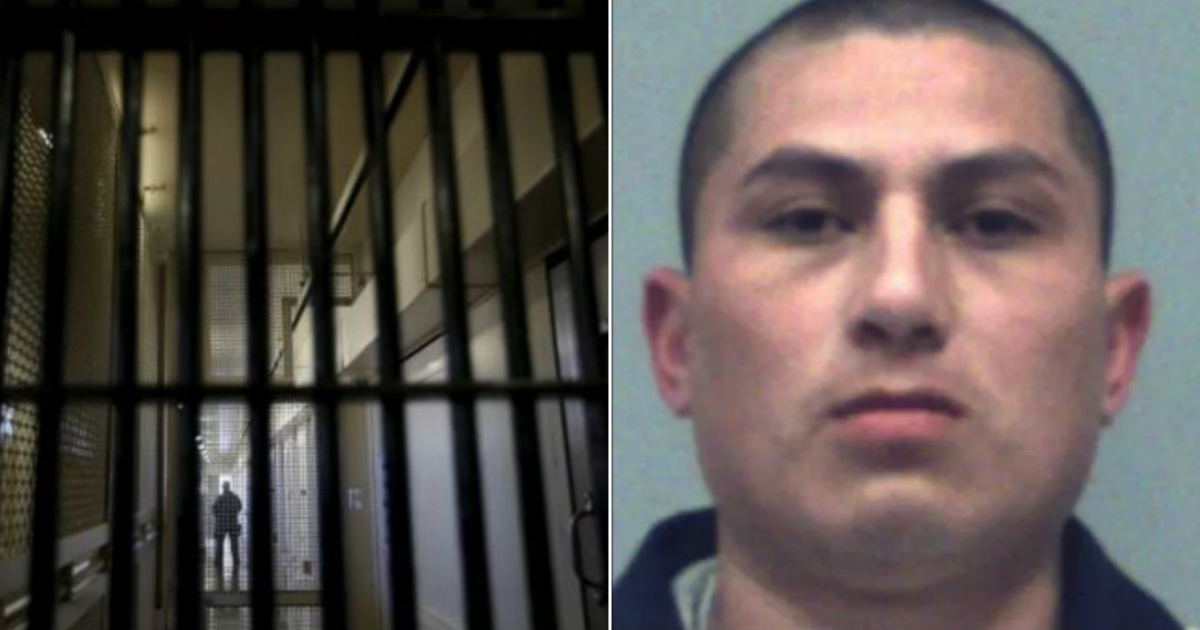Prisión (i) y Tony Maycon Muñoz-Méndez, el violador en libertad que busca la policía (d) © Collage YouTube/screenshot