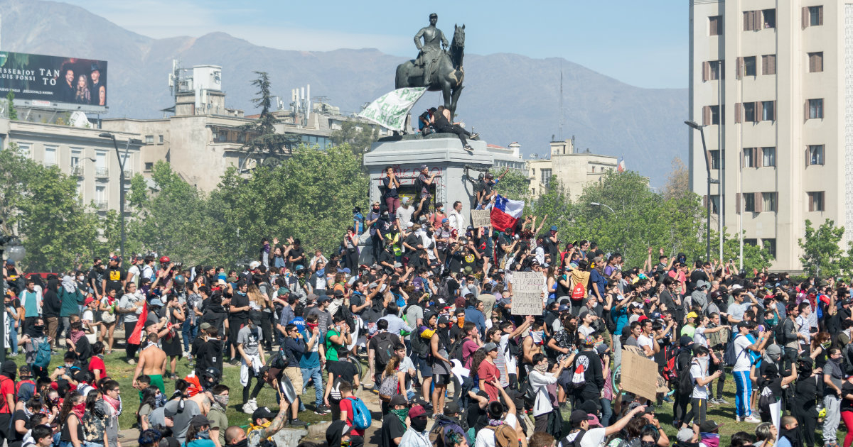 Protestas en Chile © Wikipedia 