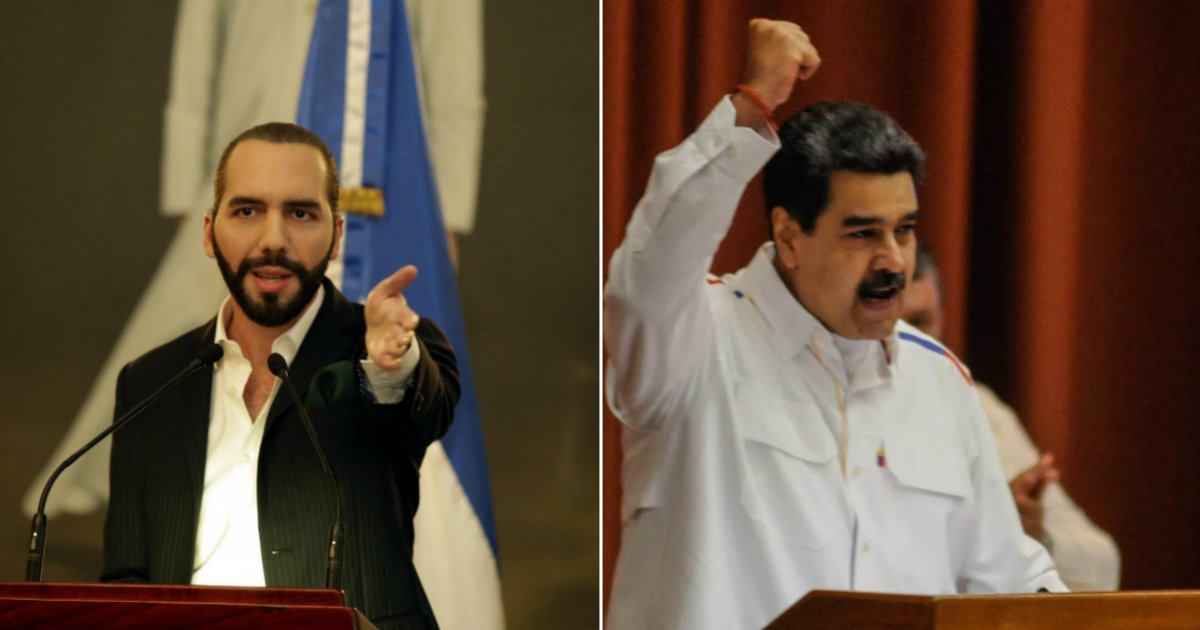 Nayib Bukele y Nicolás Maduro © presidencia.gob.sv / Twitter / Nicolás Maduro
