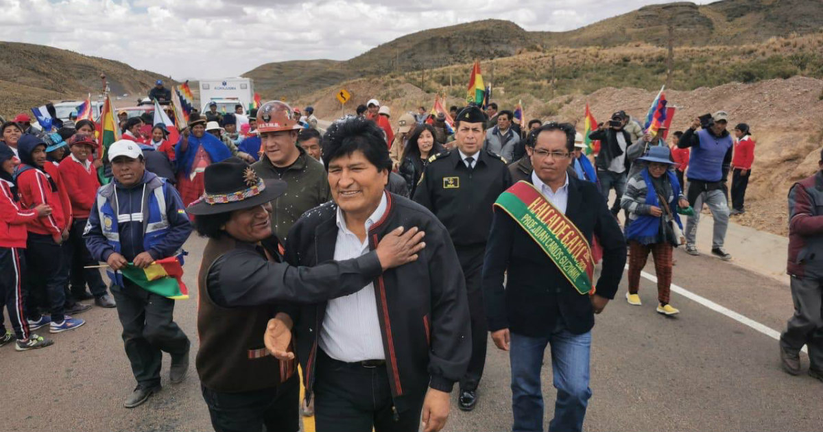 Evo Morales © Twitter/Evo Morales