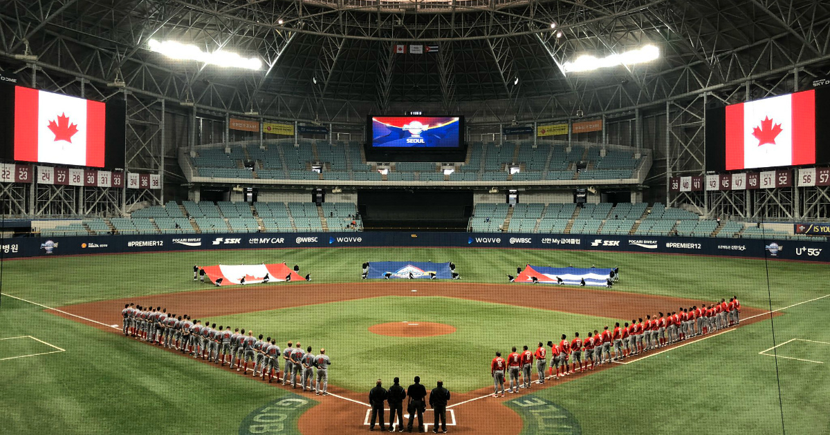 Canadá vs. Cuba © Baseball Canada/Twitter