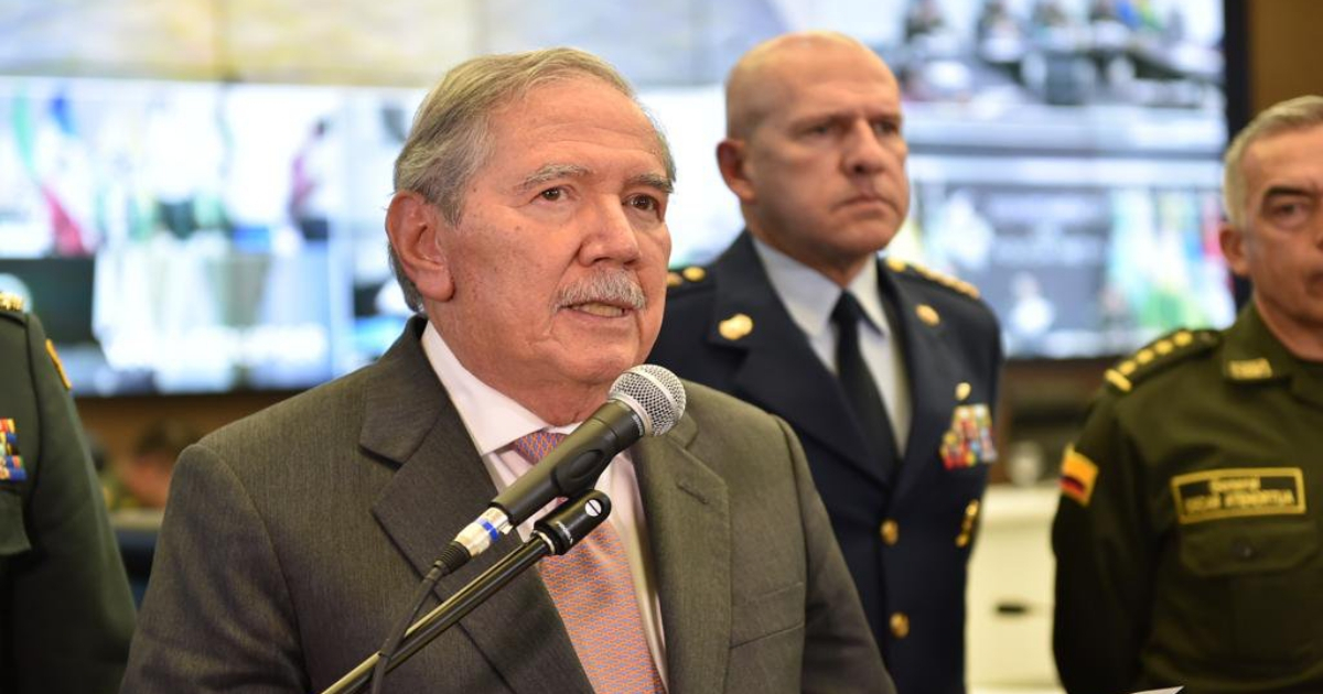 El exministro de Defensa de Colombia, Guillermo Botero. (imagen de archivo) © Twitter / Guillermo Botero