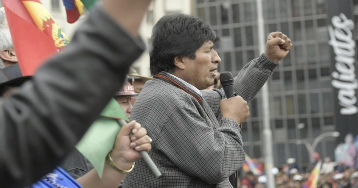 Evo Morales (imagen de referencia). © Twitter / Evo Morales 