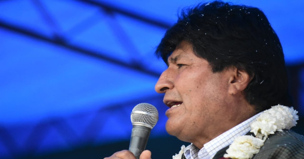 Evo Morales. (imagen de referencia) © Twitter / Evo Morales