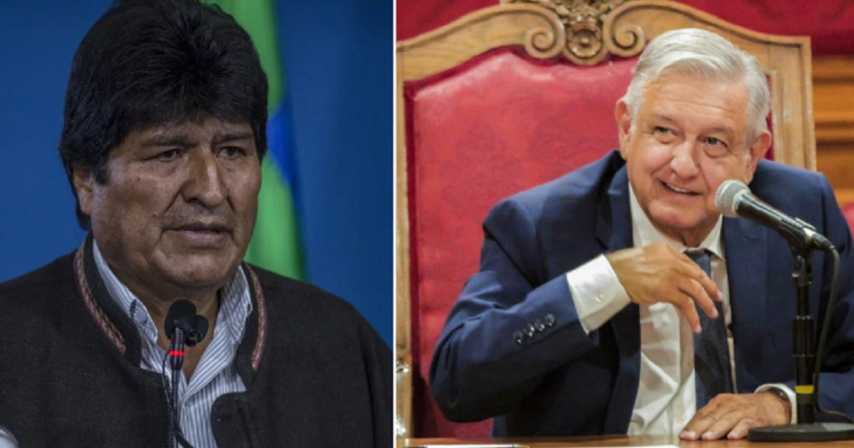 Evo Morales y Andrés Manuel López Obrador © Wikimedia Commons / Twitter de Andrés Manuel López Obrador