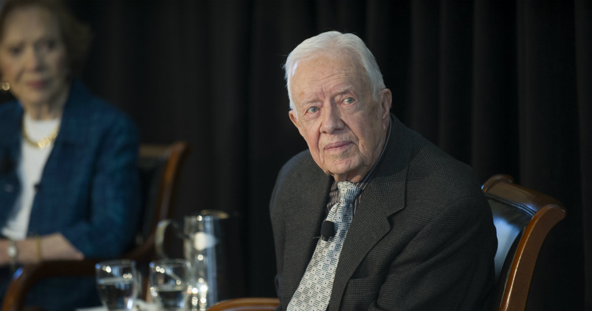 el expresidente norteamericano, Jimmy Carter © Flickr/Georgia Institute of Technology Seguir