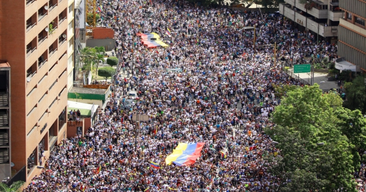 Manifestación en Caracas en enero de 2019. (imagen de archivo) © Reuters / Adriana Loureiro