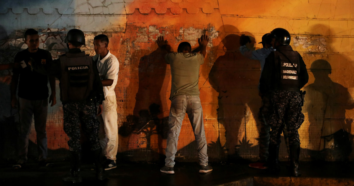 Policía de Venezuela en un barrio de Barquisimeto. (imagen de archivo) © REUTERS / Iván Alvarado
