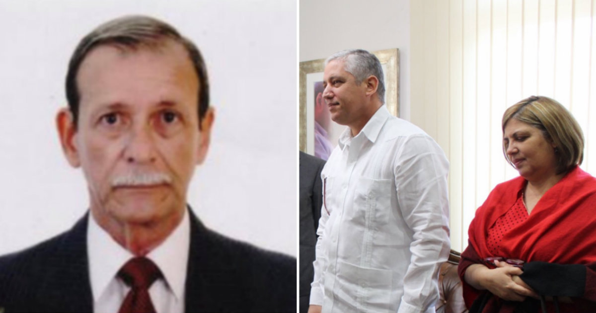 El embajador de Cuba en Chile, Jorge Néstor Lamadrid, y Warnel Lores Mora © cubaaldescubierto.com