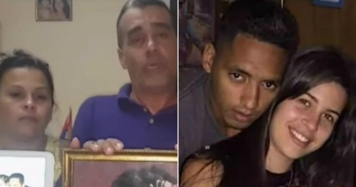 Padres de Mariam Formigo, la cubana asesinada en México. © Telemundo 51 / Captura de vídeo