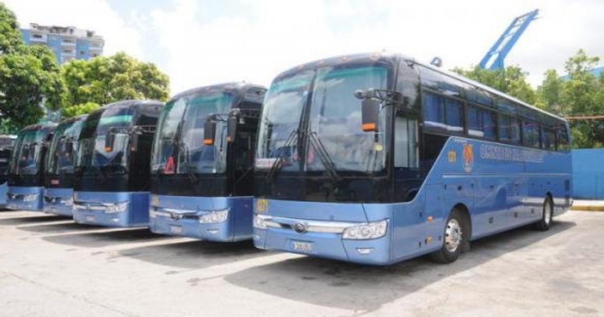 Autobuses de Ómnibus Nacionales. (imagen de referencia) © Twitter / MitransCuba