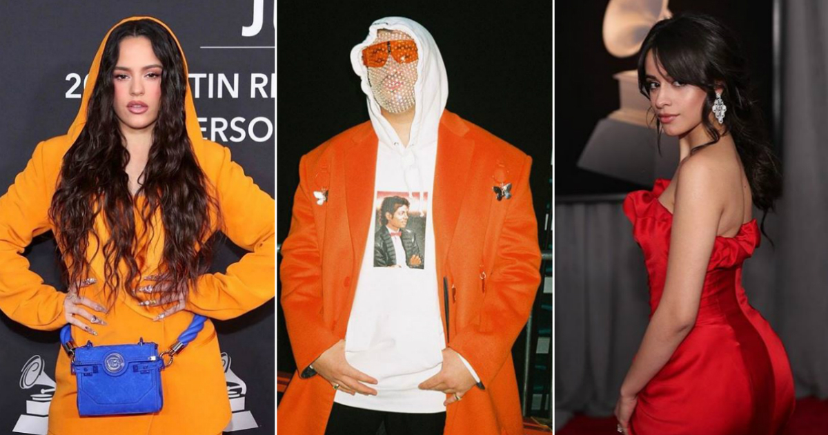Rosalía, Bad Bunny y Camila Cabello, nominados a los Grammy 2020 © Instagram / Rosalía / Bad Bunny / Recording Academy