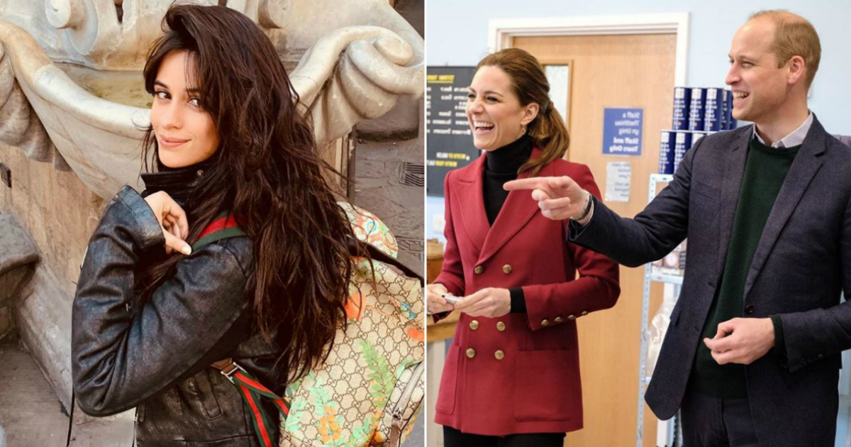 Camila Cabello confiesa que robó al príncipe William y Kate Middleton © Instagram / Camila Cabello / Kensington Palace