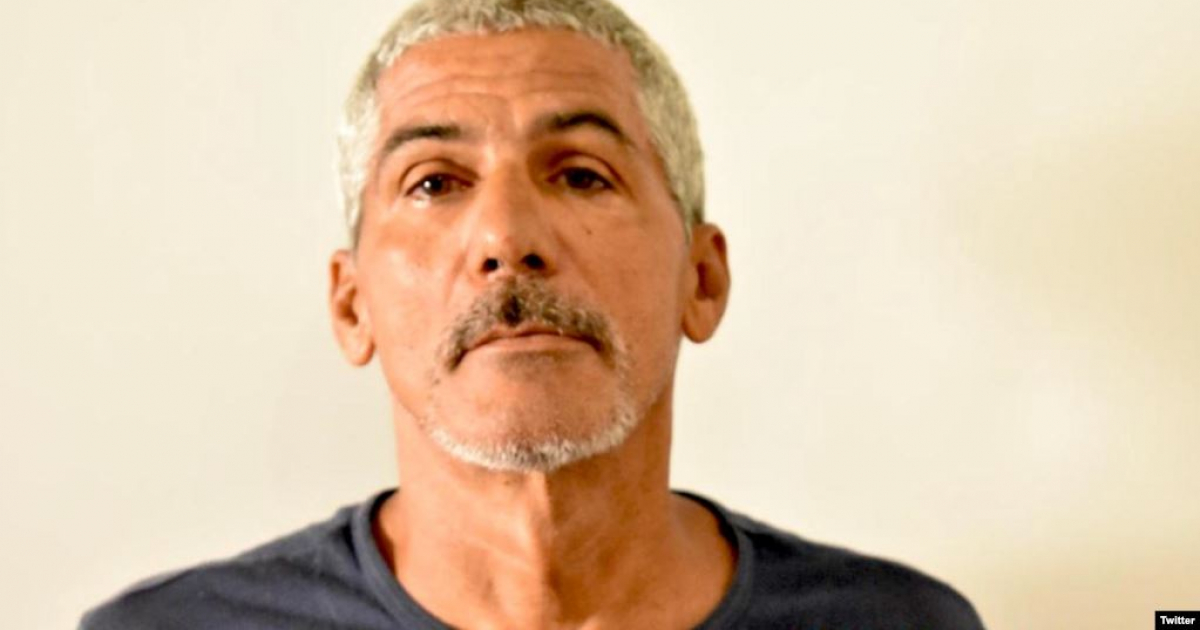 Miguel Borroto, opositor cubano © Twitter / Ángel Moya
