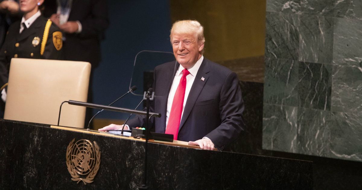 Donald Trump comparece en la Asamblea General de la ONU © Flickr / The White House