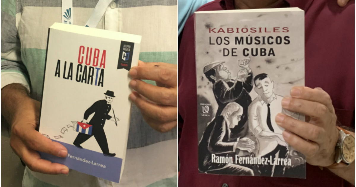 Portada de los libros recientes de Ramón Fernández-Larrea © CiberCuba