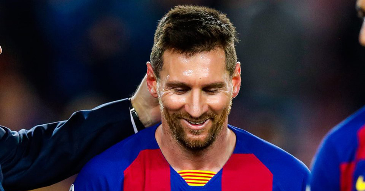 Lionel Messi © FC Barcelona/Twitter.