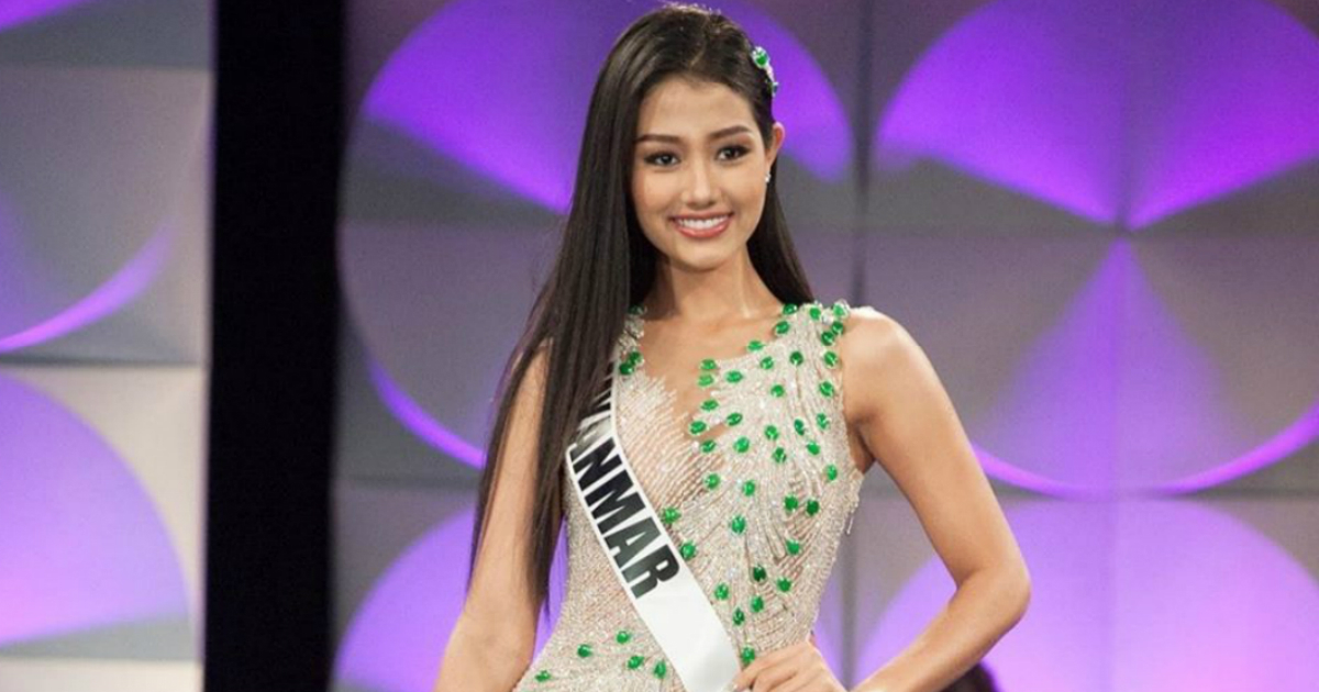Miss Myanmar se convierte en la primera candidata homosexual a la corona de Miss Universo © Instagram / Miss Myanmar