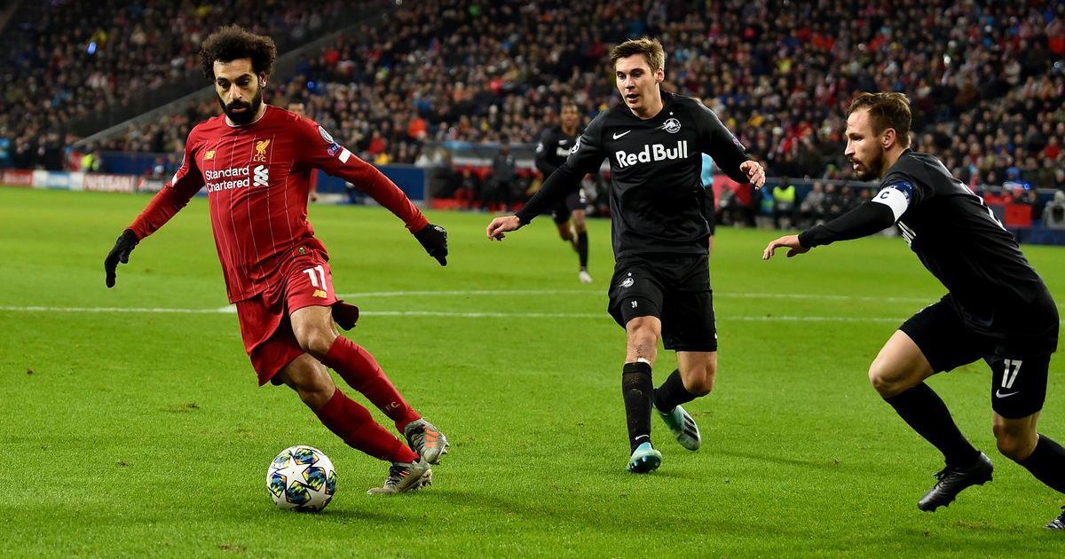 Salah marcó un golazo. © Liverpool FC/Twitter.
