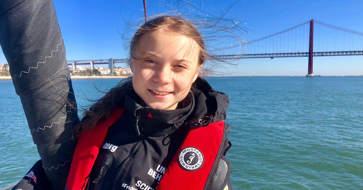 Greta Thunberg, en uno de sus viajes en catamarán. (imagen de referencia) © Twitter / Greta Thunberg 