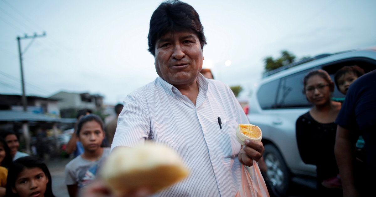 Evo Morales en una imagen de archivo © Reuters / Ueslei Marcelino