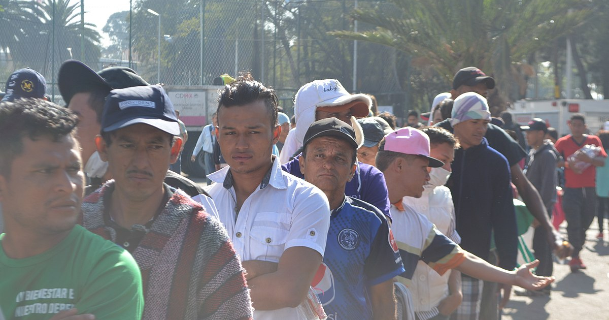 Migrantes centroamericanos © Wikimedia Commons