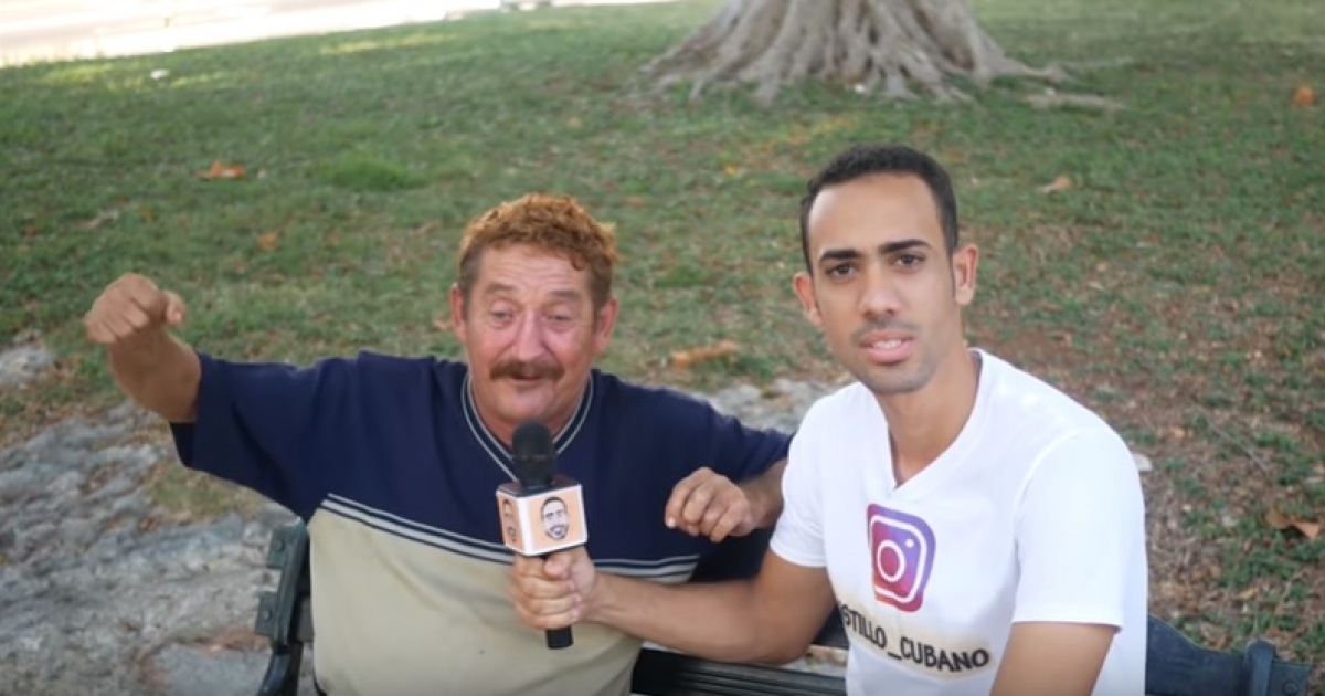 Entrevista del Listillo cubano con un ciudadano © Youtube / Listillo Cubano