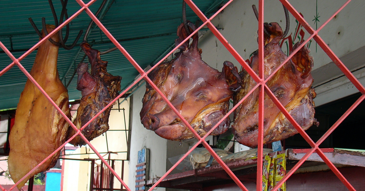 Carne de cerdo en Cuba. (imagen de referencia) © CiberCuba