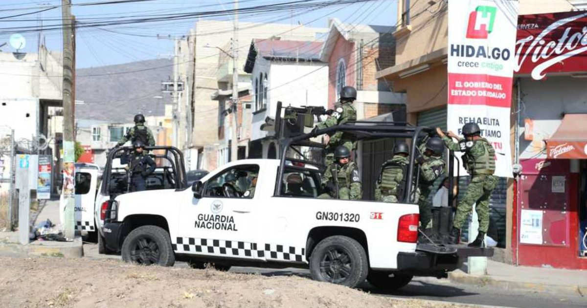 Vehículo de la Guardia Nacional mexicana © Facebook/Milenio