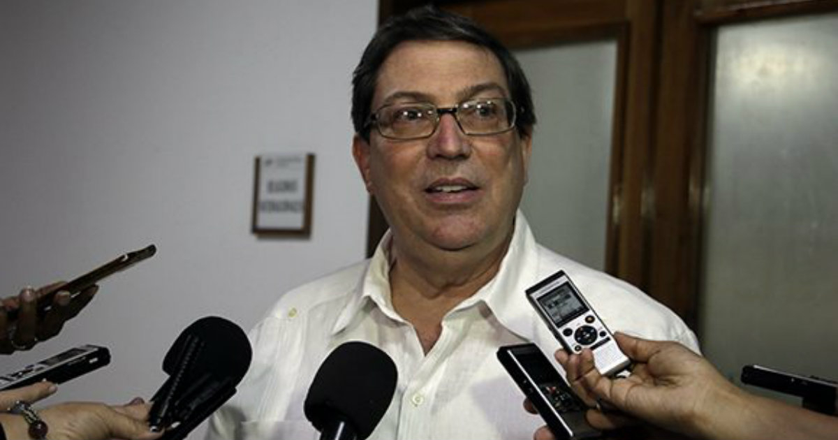 El canciller cubano, Bruno Rodríguez © Cubadebate/Abel Padrón Padilla