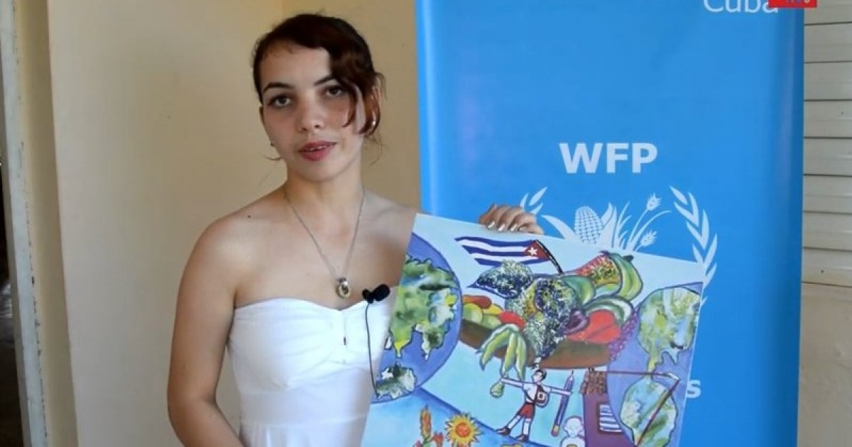 Beatriz Zaldívar Hernández, una de los ganadores © Captura de video en youtube