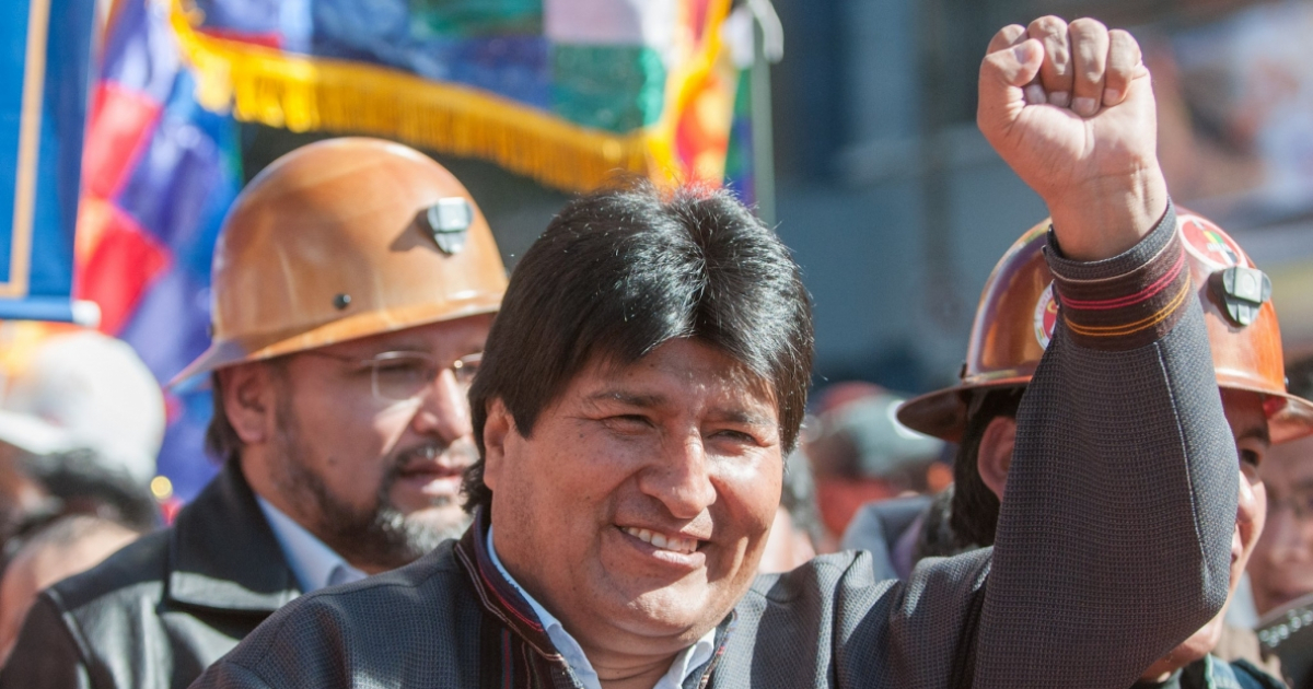 Evo Morales © Flickr/ Eneas De Troya