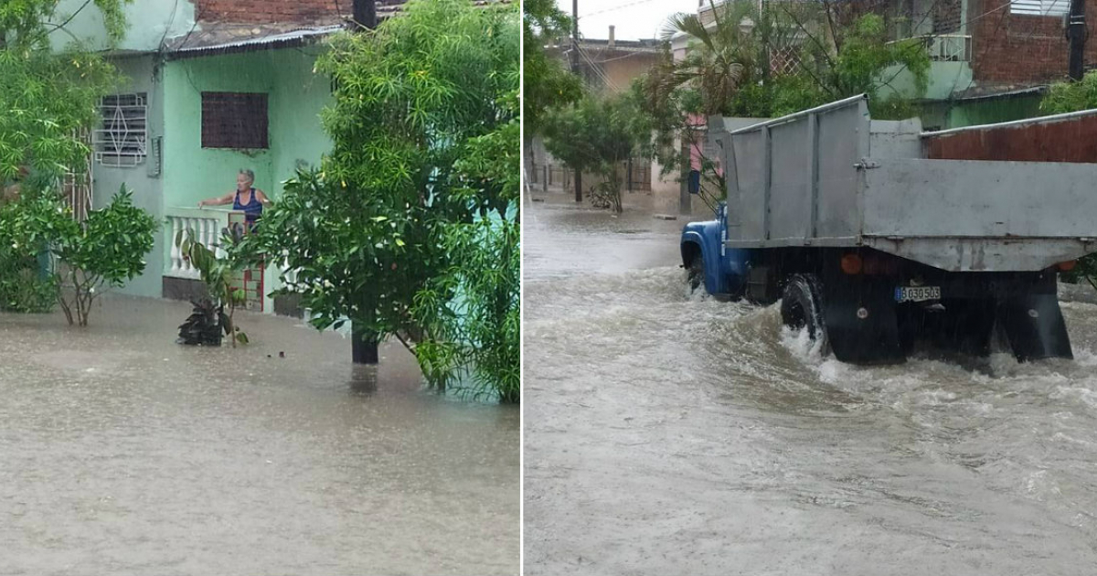 Inundaciones en Santiago de Cuba © Zekie Fuentes/Facebook