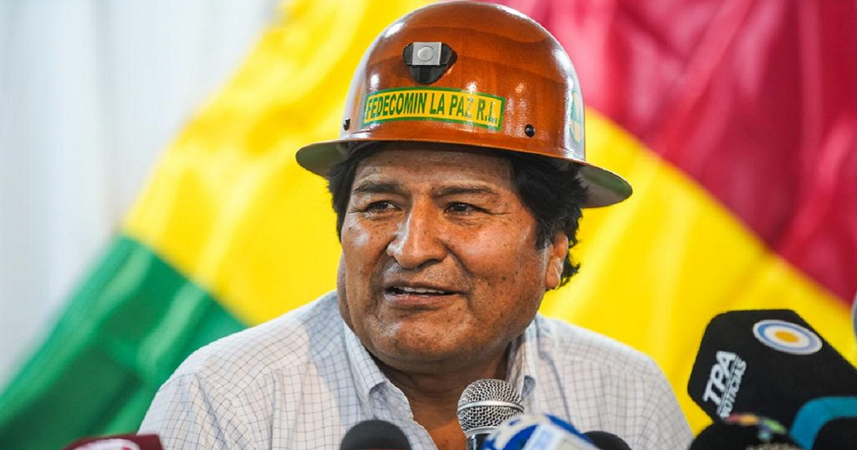El expresidente boliviano Evo Morales. © Twitter/@evoespueblo