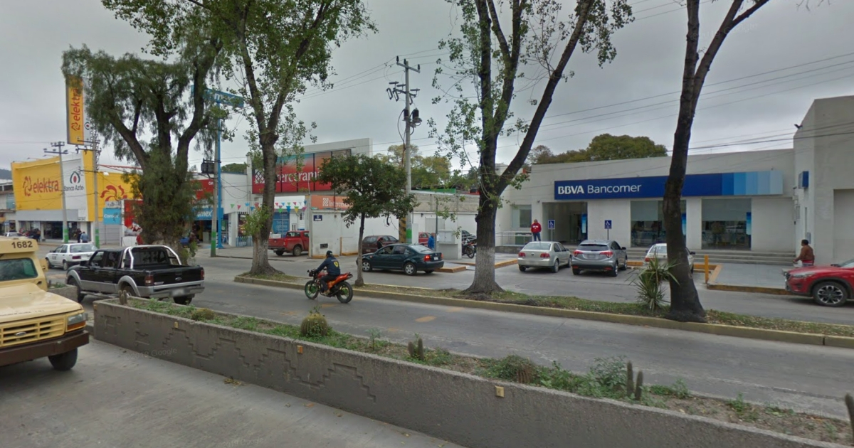 Calle donde apareció muerto un cubano en México. (imagen de referencia) © Google Maps